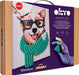 OKTO Air-Dry Clay 3D Painting Kit - Kit Fashion Corgi (11.8 x 15.7 in)
