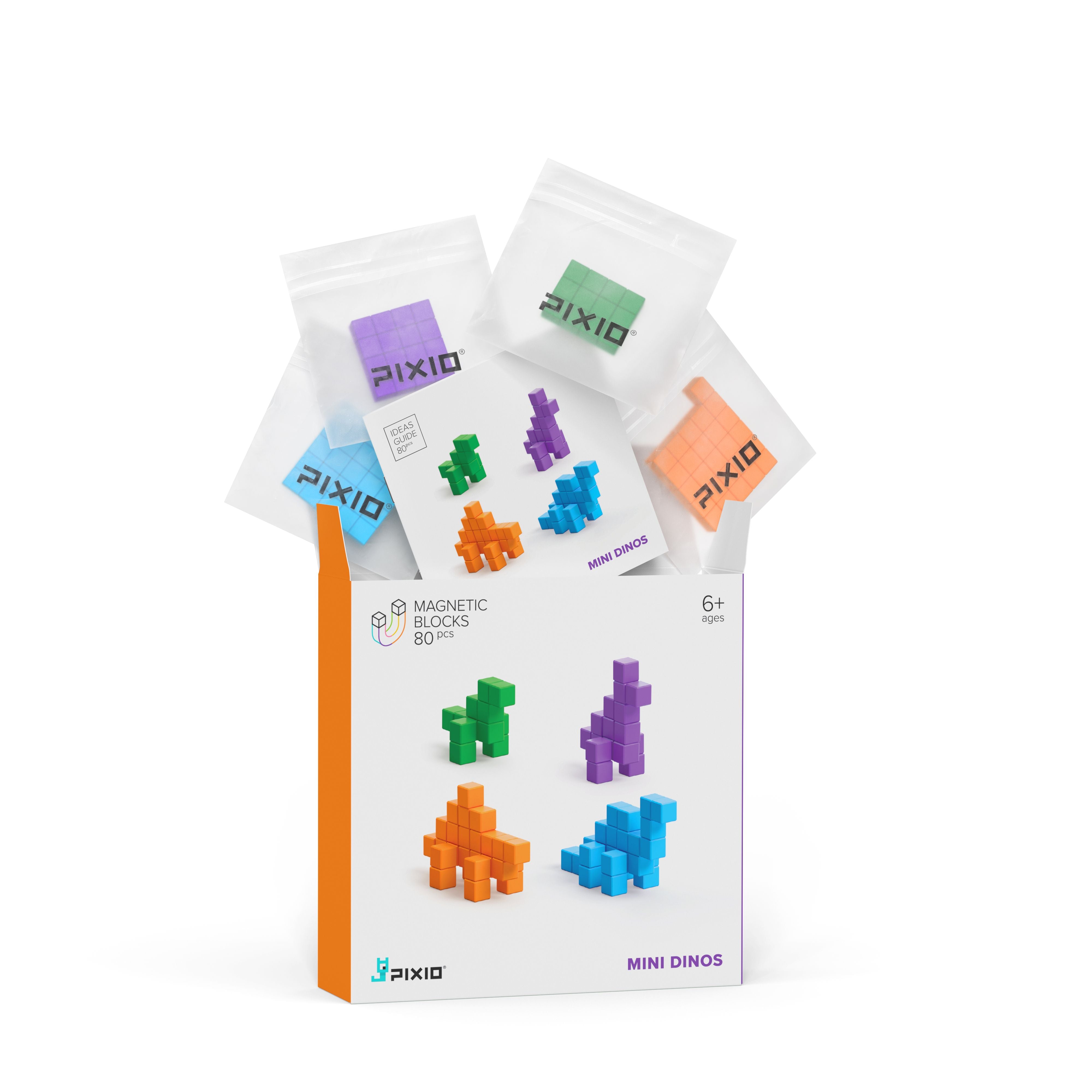 Mini Dinos - 80 PIXIO Blocks
