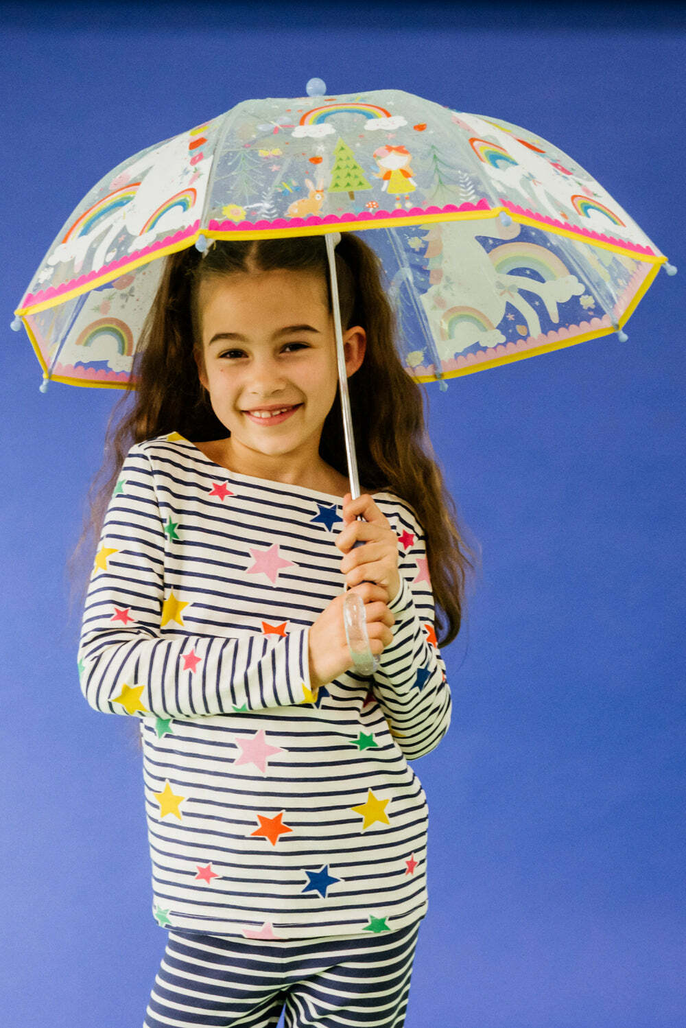 Rainbow Fairy Transparent Color Changing Umbrella