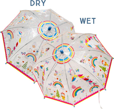 Rainbow Fairy Transparent Color Changing Umbrella