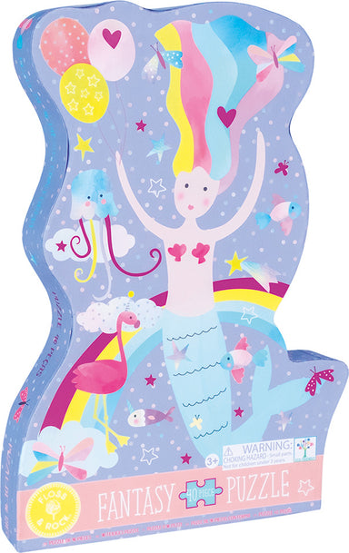 Fantasy 40pc "Mermaid" Shaped Jigsaw with Shaped Box