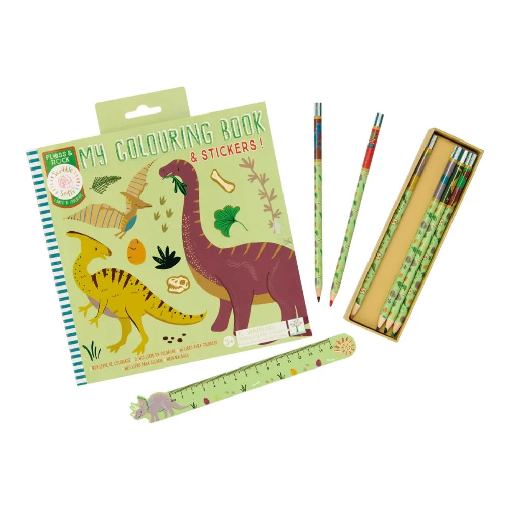 Dino My Colouring Book