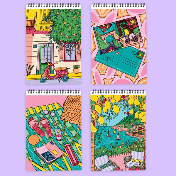 FlowArt: Color-To-Reveal Citrus Coastlines