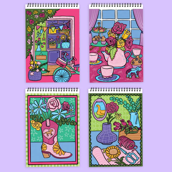 FlowArt: Color-To-Reveal Fragrant Blooms