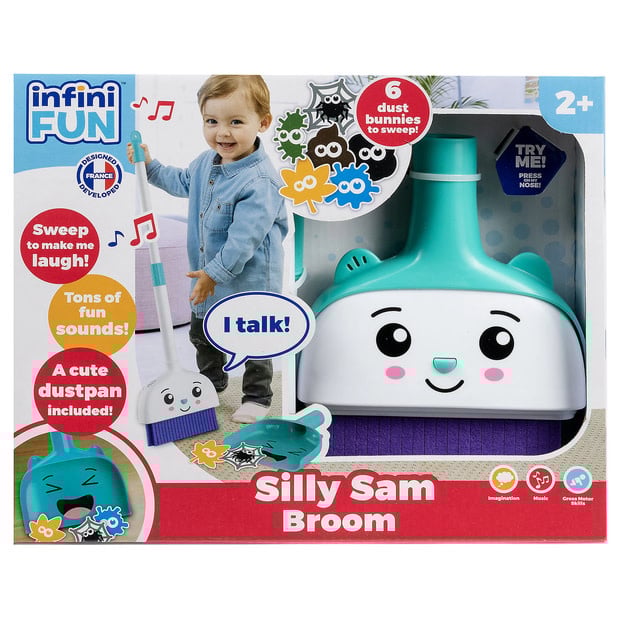 INFINIFUN Silly Sam Broom Set