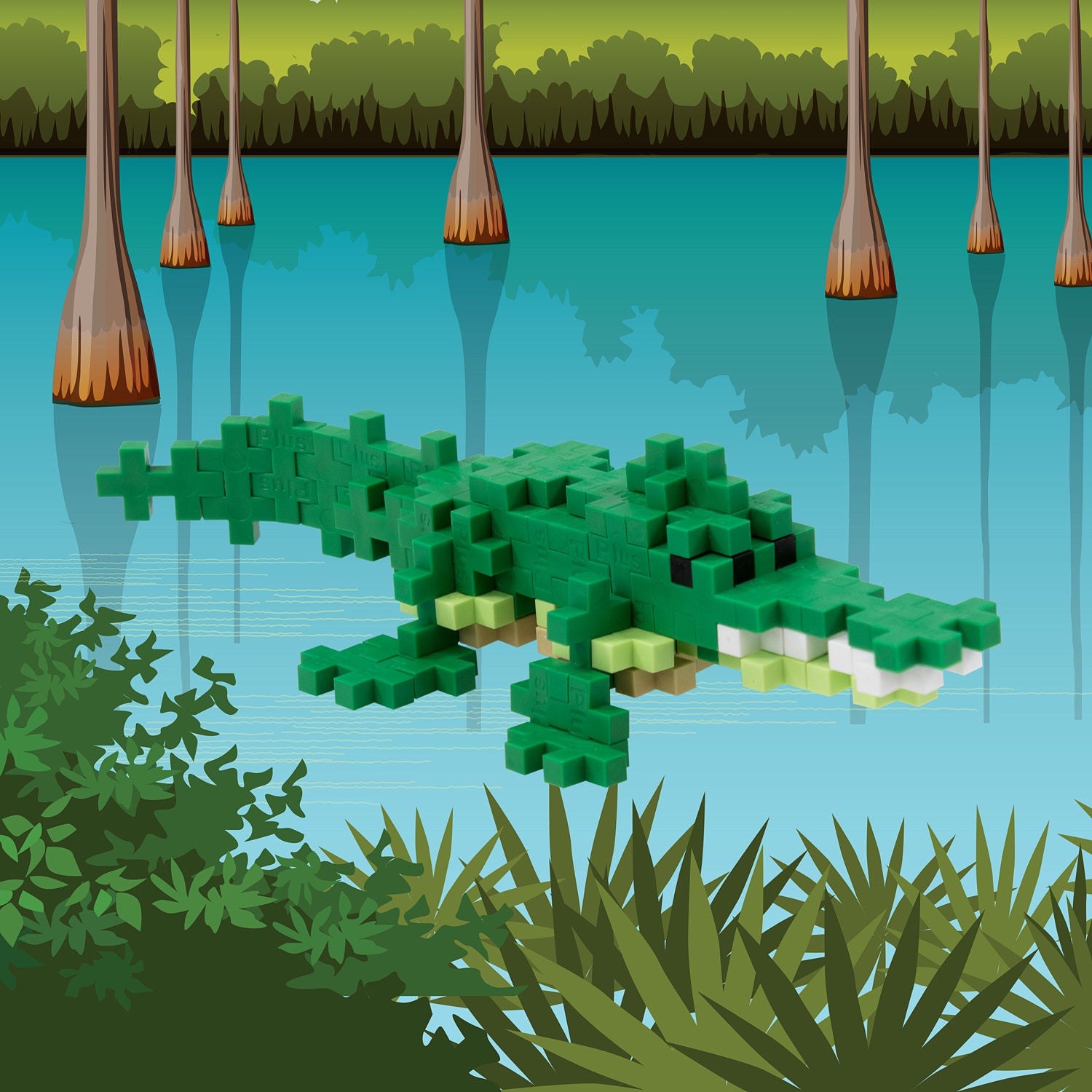 Plus-Plus Tube - Alligator  