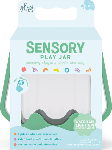 Sensory Play Jar (Teal)
