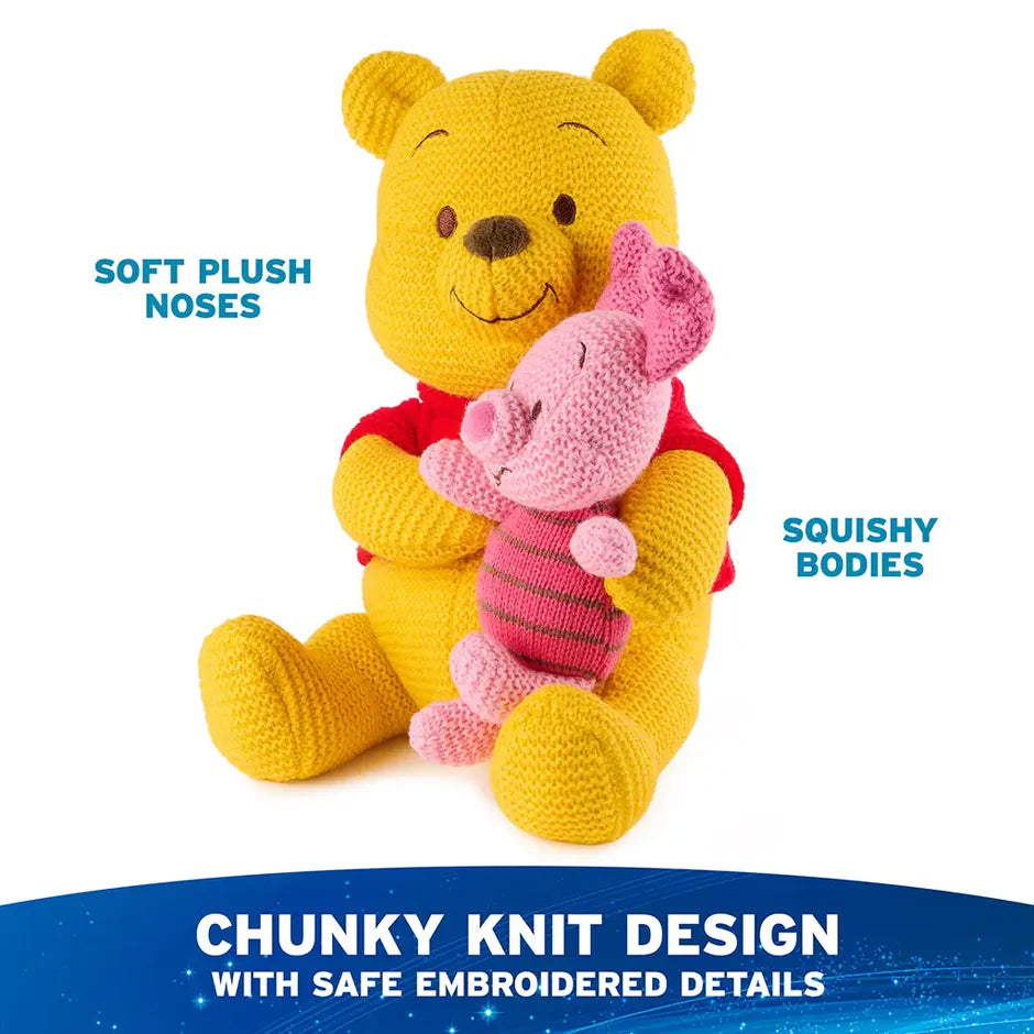 Disney Winnie the Pooh & Piglet Knit Plush