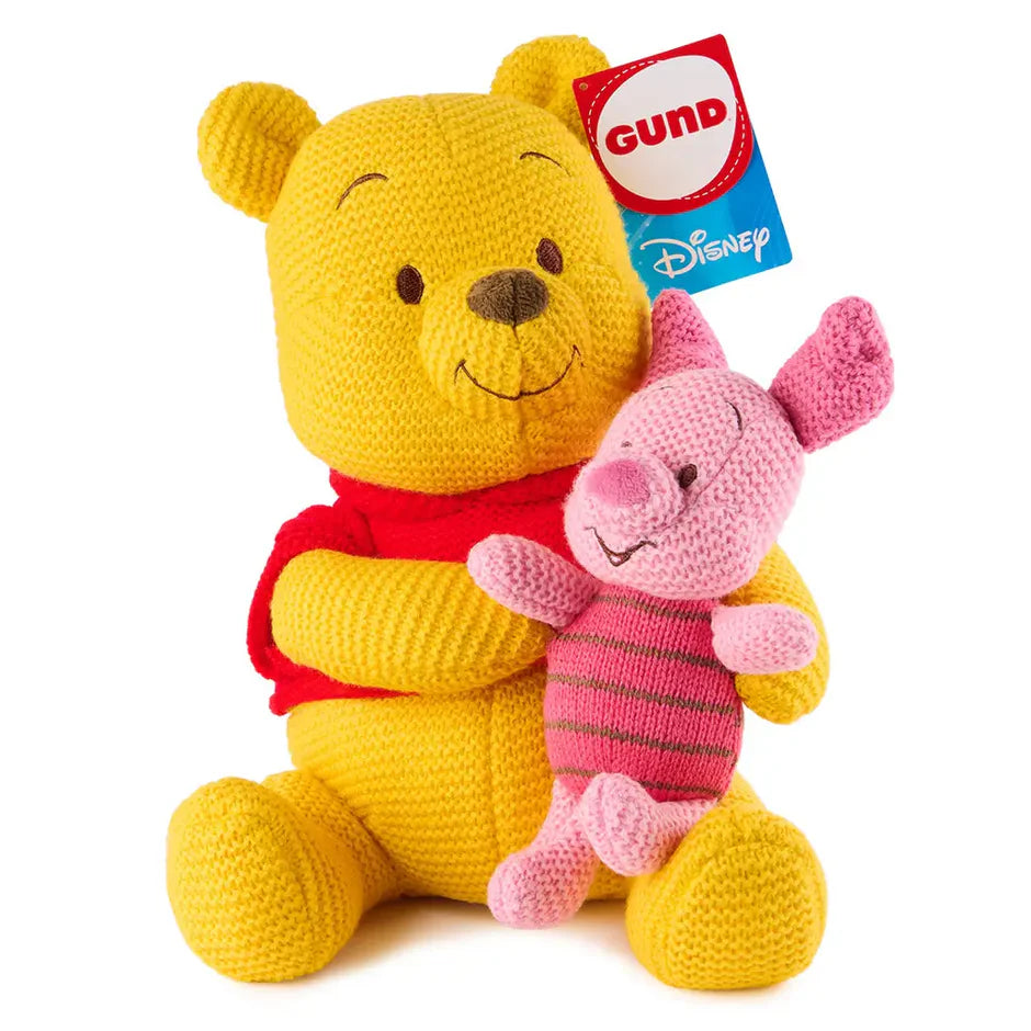 Disney Winnie the Pooh & Piglet Knit Plush