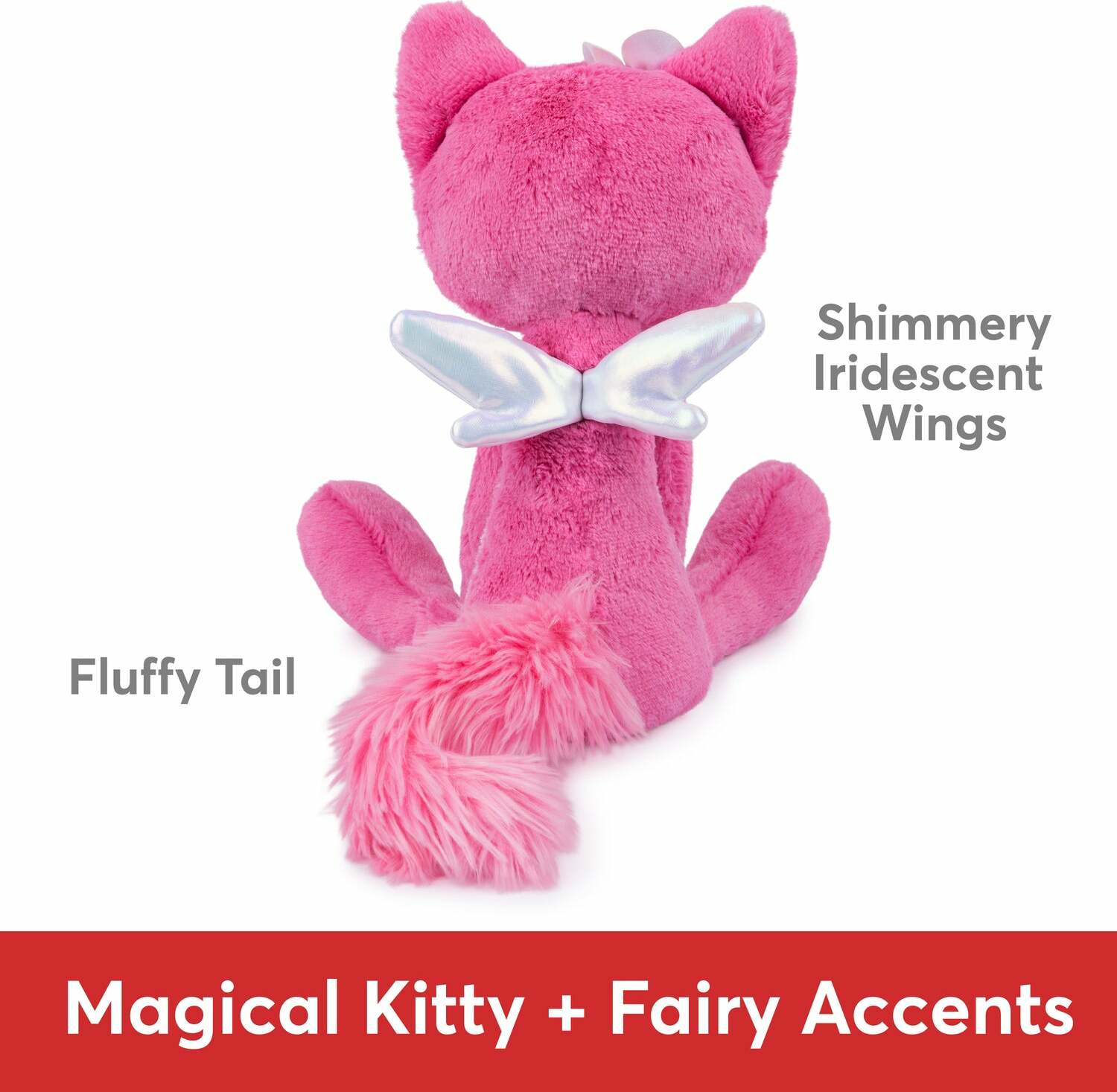 Take-Along Friends: Maeve Rose Fairy Cat, 15 In