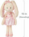 Curtsy The Ballerina Bunny Take-Along Friend, 15 In