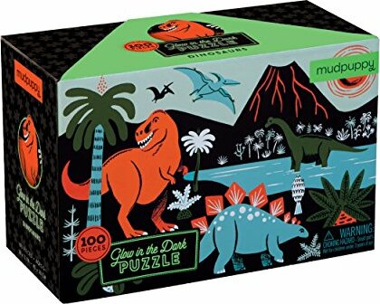 Dinosaurs Glow-in-the-Dark Puzzle