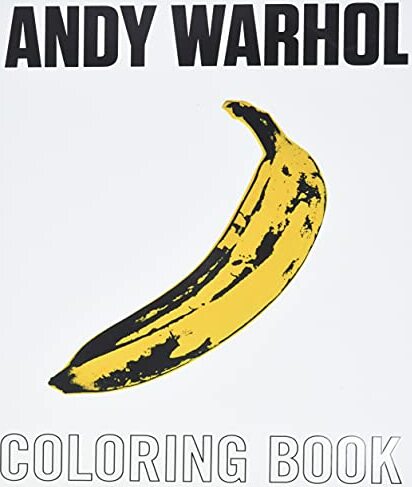 Andy Warhol Coloring Book