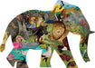 African Safari 300 Piece Shaped Puzzle