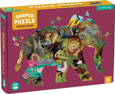 African Safari 300 Piece Shaped Puzzle