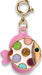Gold Glitter Tropical Fish Charm