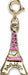 Gold Eiffel Tower Charm