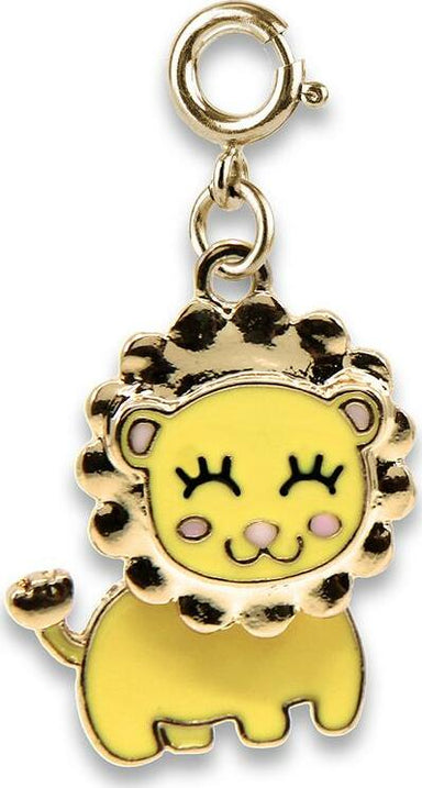 Gold Swivel Lion Charm