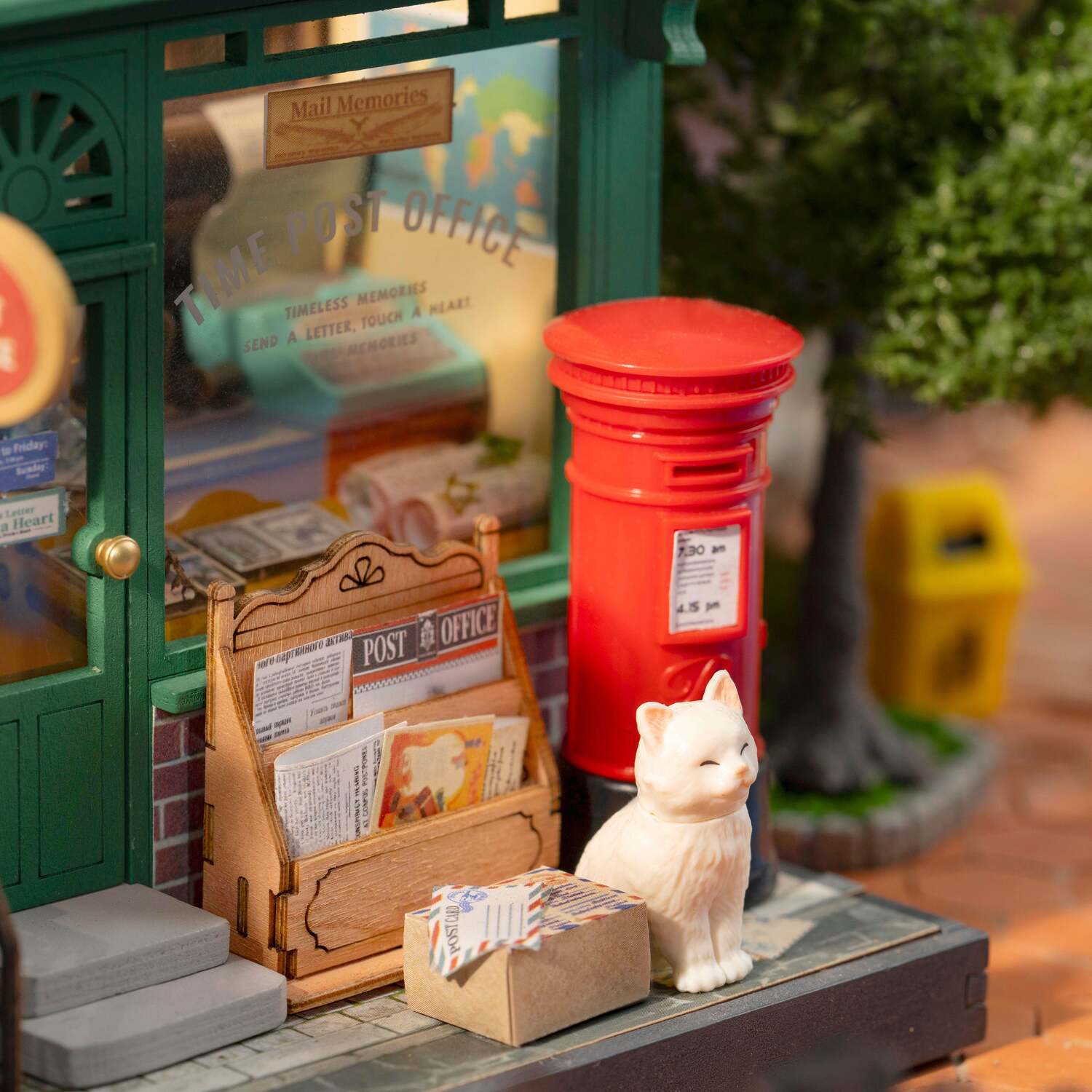 DIY Miniature House Kit: Century Post Office