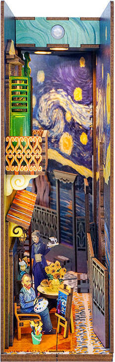 DIY Bookend Puzzle: Vincent's World