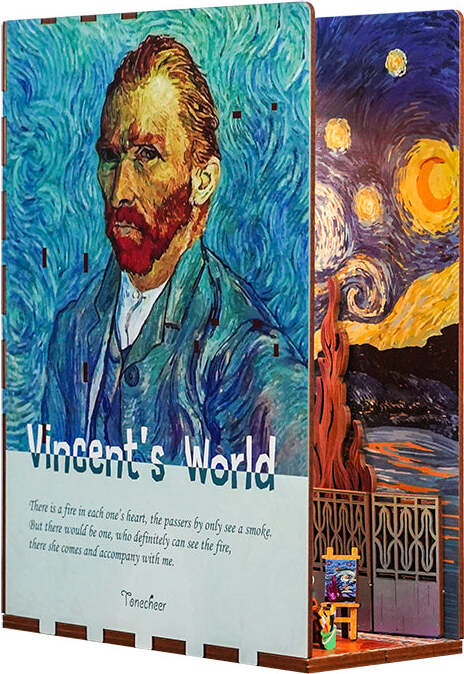 DIY Bookend Puzzle: Vincent's World
