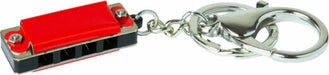 Mini Metal Harmonica Keychain - Junior Adventurers (Assorted Colors)