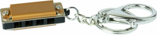 Mini Metal Harmonica Keychain - Junior Adventurers (Assorted Colors)