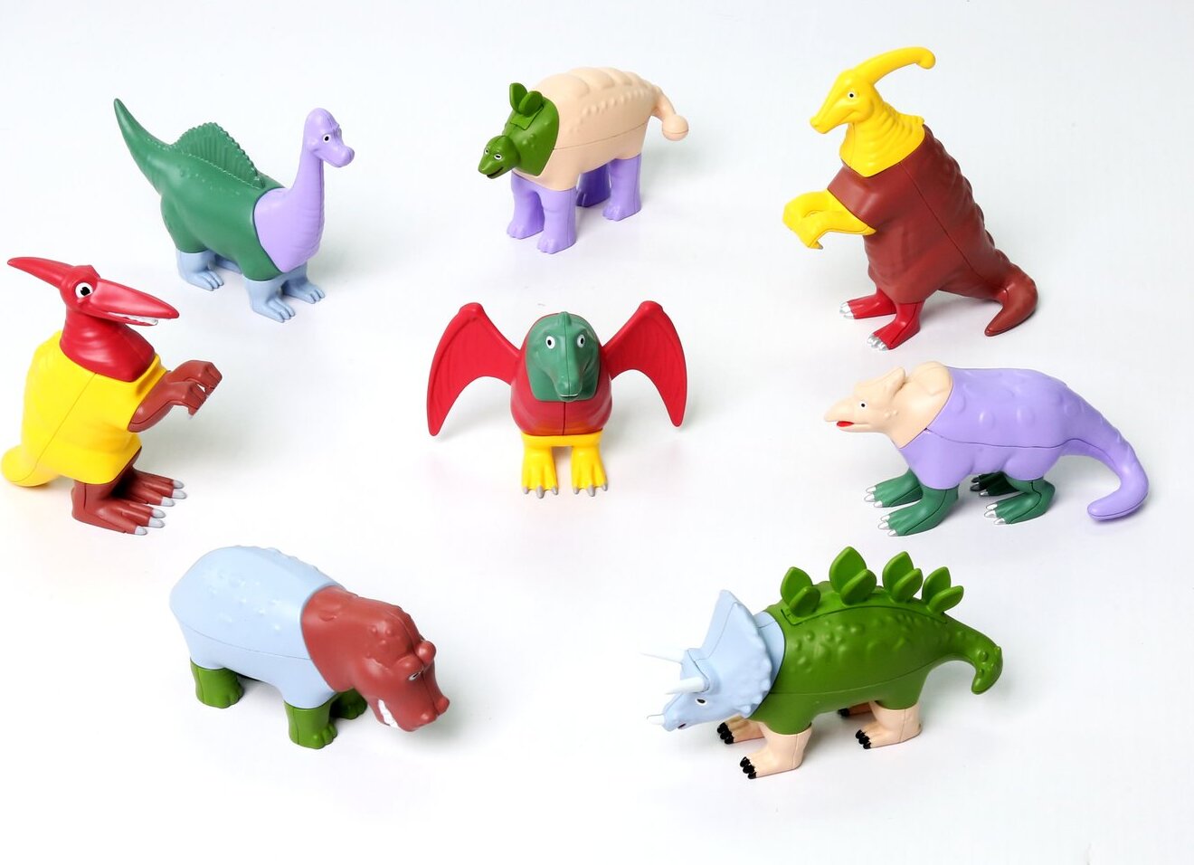 Mini Magnetic Mix or Match Animals Dinosaurs Deluxe