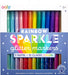 Rainbow Sparkle Glitter Markers - Set of 15