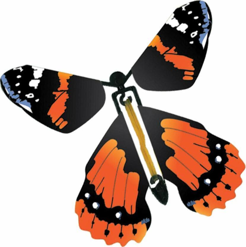 Wind-Up Butterfly Flying Toy - Painted Lady
