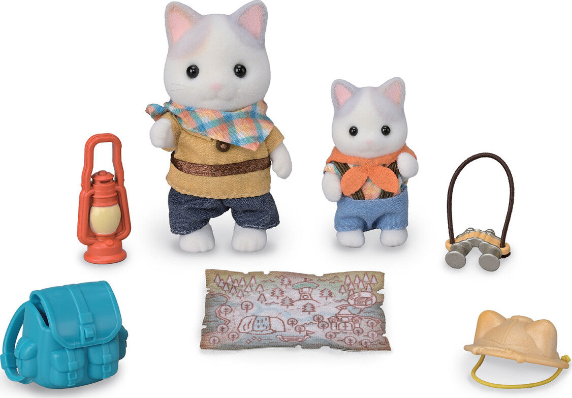 Exciting Exploration Set -Latte Cat Brother and Baby