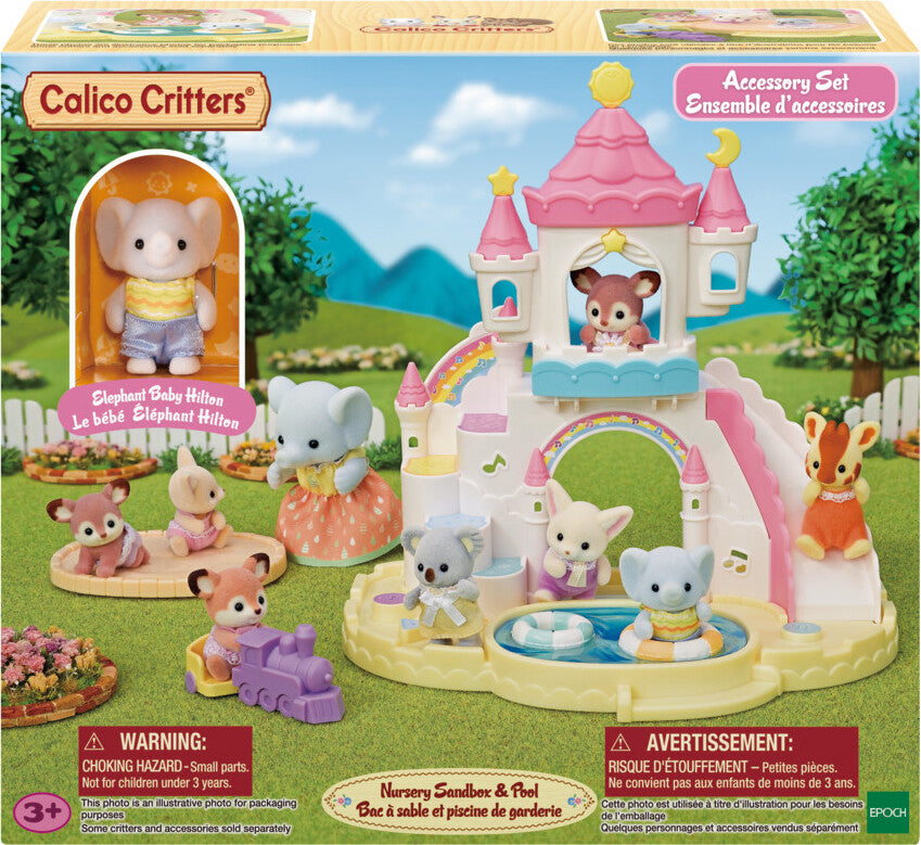 Calico Critters Nursery Sandbox and Pool