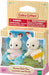 Calico Critters Chocolate Rabbit Twins