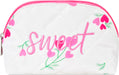 Theme Sweet Quilted Oval Cosmetic Bag