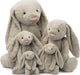 Bashful Beige Bunny Huge