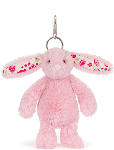 Blushkin Blossom Bunny Bag Charm