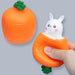 Squeeze Carrot Pop Up Bunny