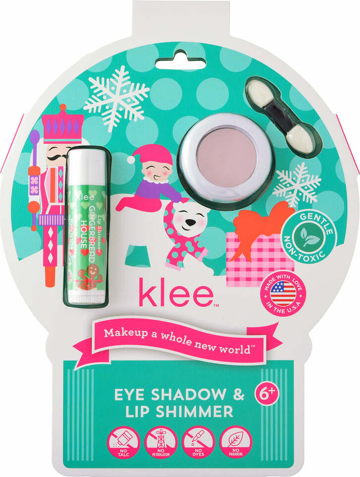 Jingle Shimmer - Holiday Mineral Eye Shadow And Lip Shimmer Set