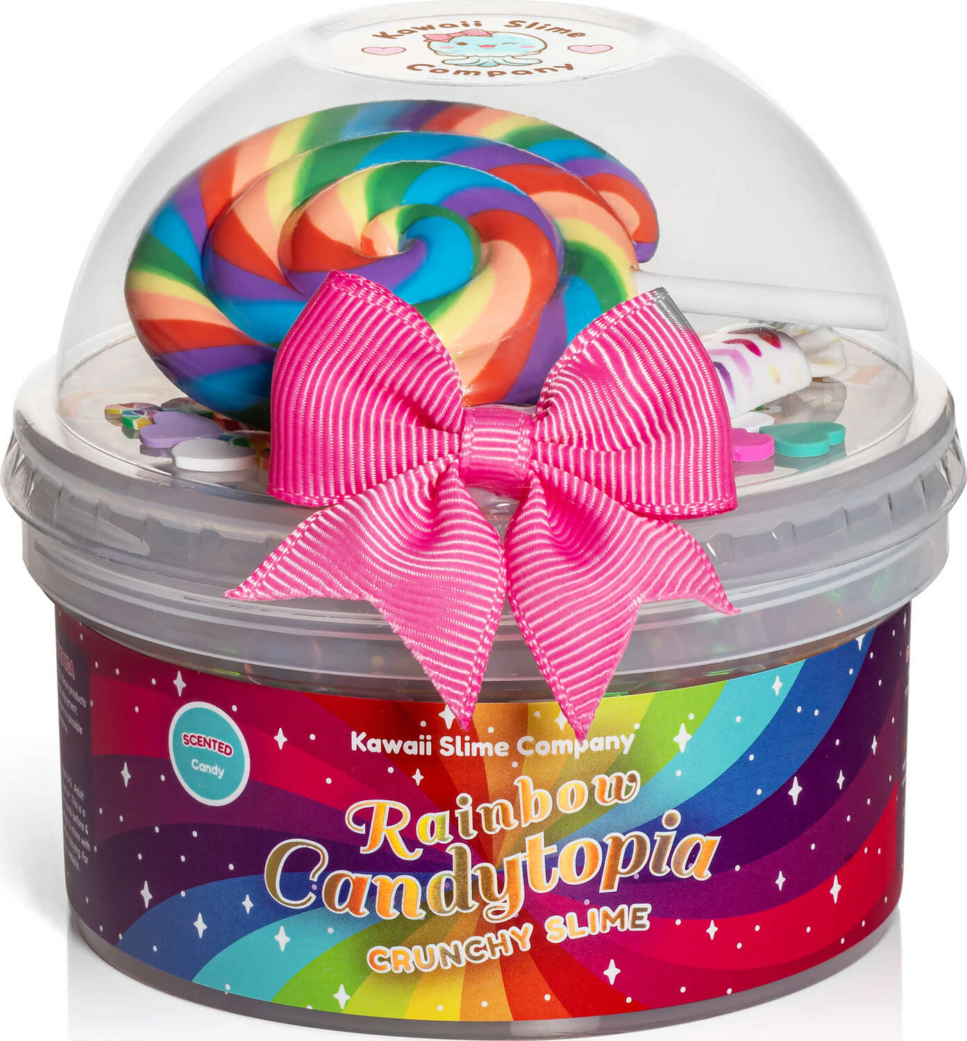 Rainbow Candytopia Crunchy Slime