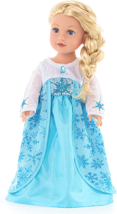 Doll Dress Ice Princess - Ages 3+