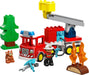 LEGO DUPLO Town: Fire Truck with Hose and Firefighter