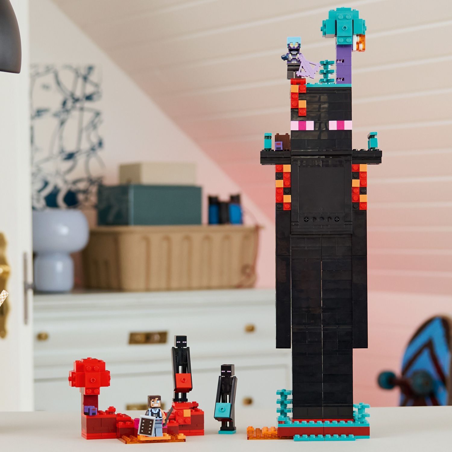 LEGO Minecraft: The Enderman Tower