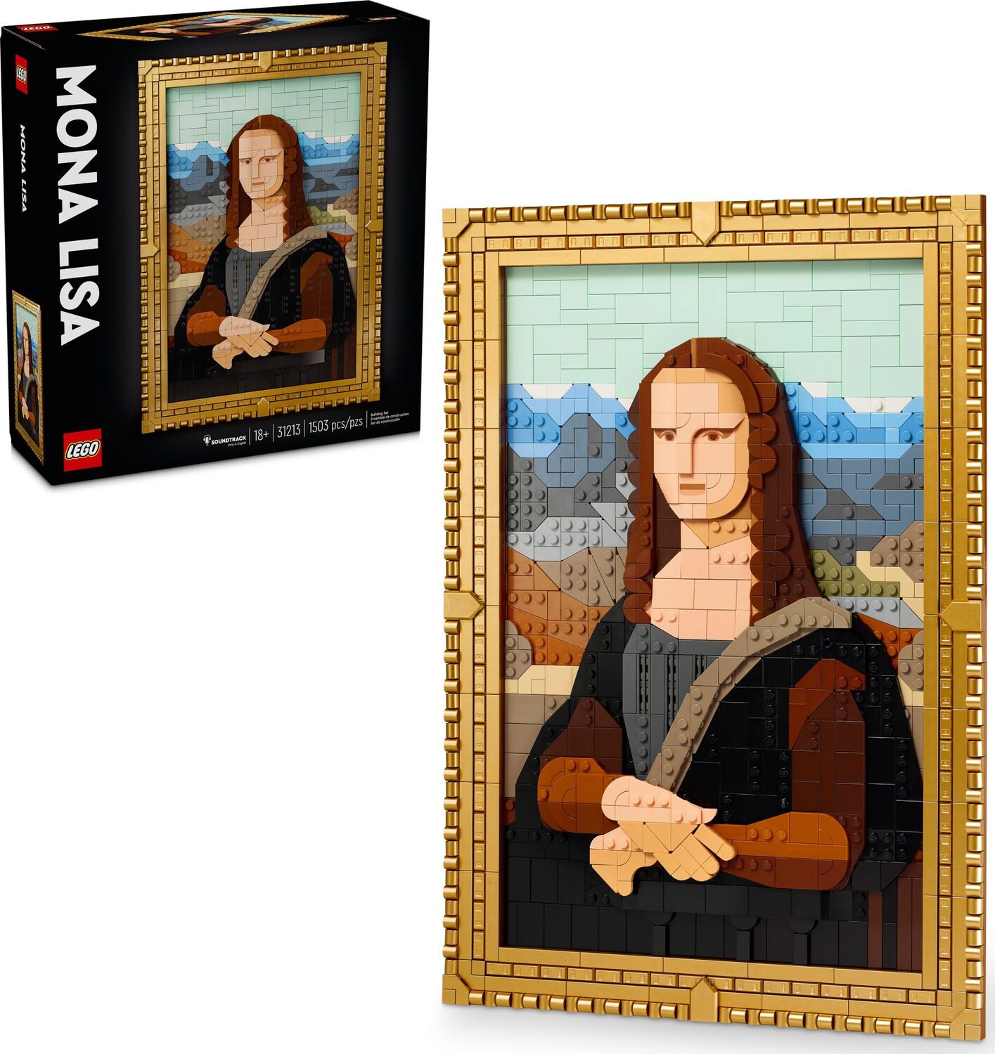 LEGO ART: Mona Lisa