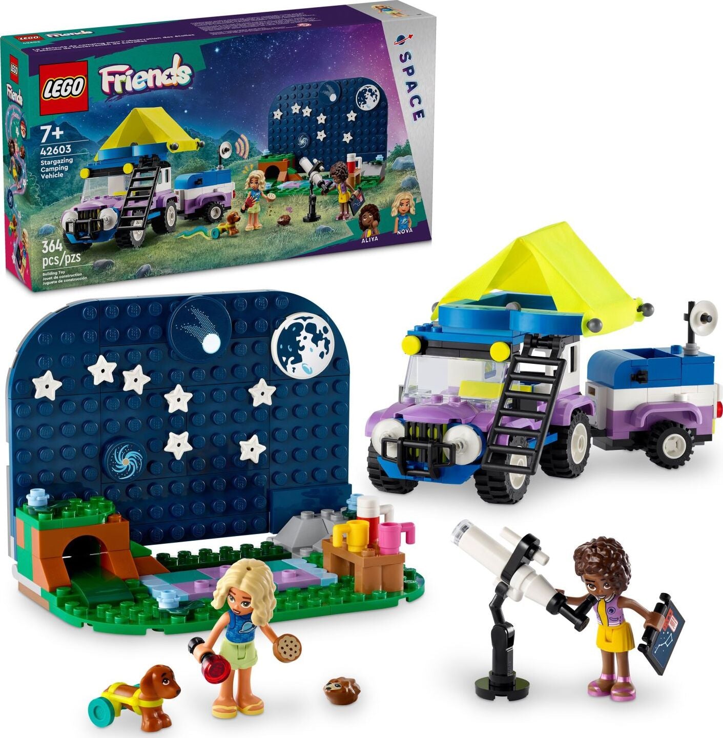 Lego Sets Lego Friends Glamping Carrefour Lego 41392 Lego Friends