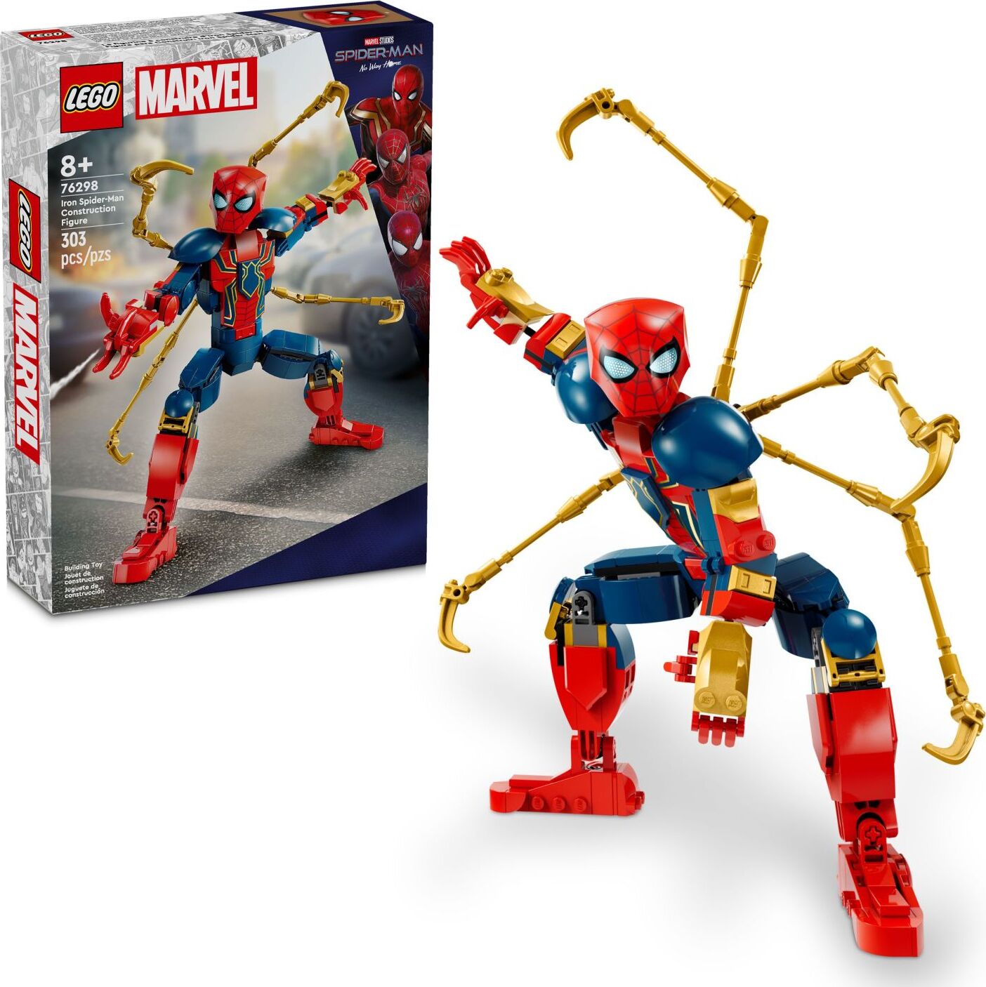 LEGO® Super Heroes Marvel: Iron Spider-Man Construction Figure