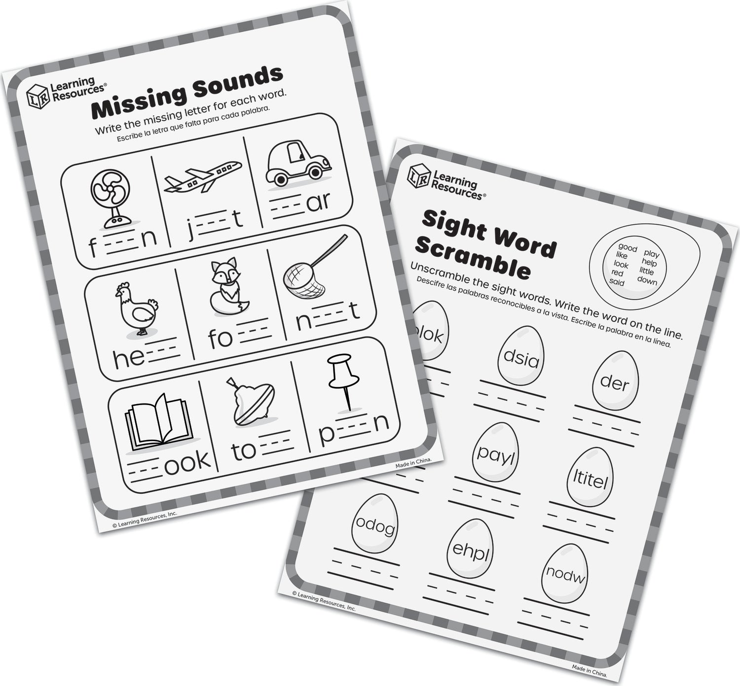 Skill Builders! Kindergarten Reading