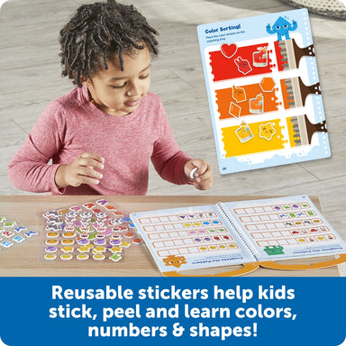Skill Builders! Smart Stickers Colors - Numbers - an