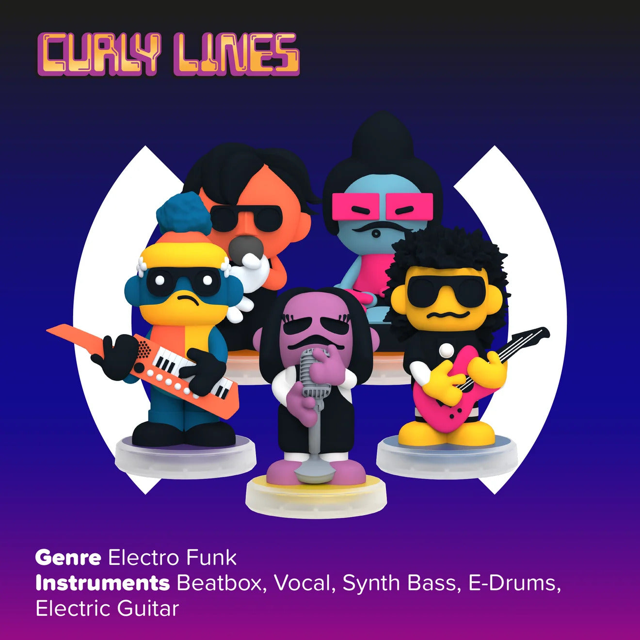 Loops Lab Curly Lines - Band City Beats Band