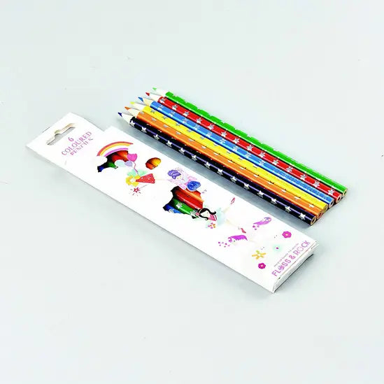 Rainbow Fairy My Pack of 6 Colouring Pencils