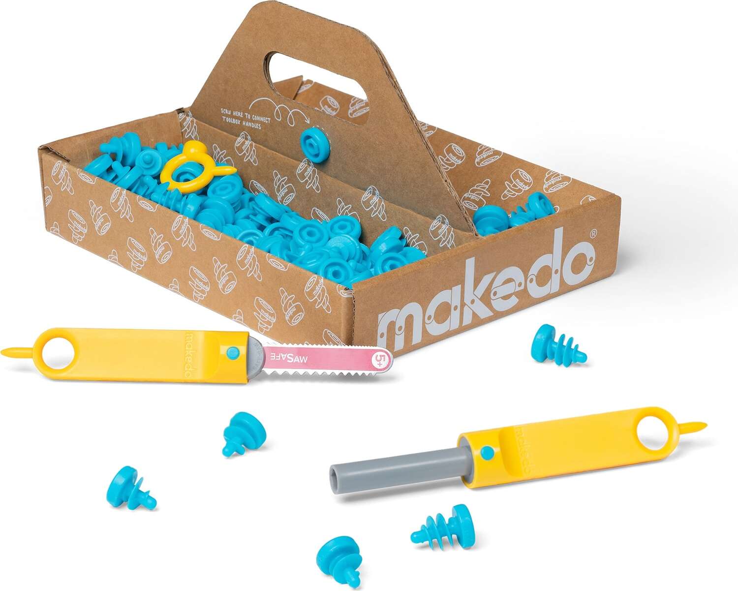 Explore Makedo Cardboard Construction Kit